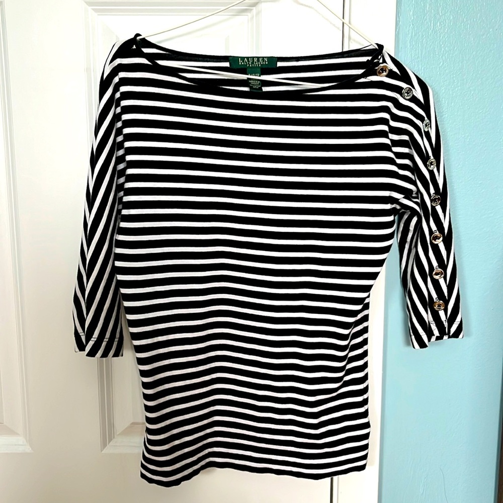 Lauren Ralph Lauren stripe T shirt